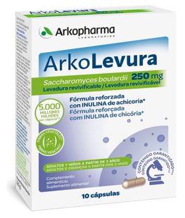 Arkopharma Arkolevura Saccharomyces Boulardii 10 Kapseln