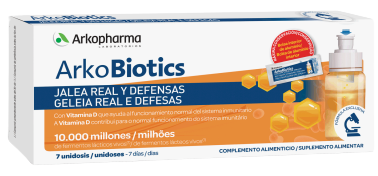 Arkopharma Arkobiotics Gel&eacute;e Royale und Abwehrkr&auml;fte f&uuml;r Erwachsene 7 Fl&auml;schchen