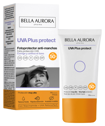 UVA Plus Protect Anti-Flecken-Sonnencreme SPF 50+ 50 ml