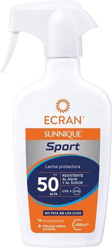 Ecran Sunnique Sport Schutzmilchspray SPF 50 270 ml