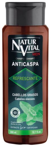 Natur Vital Erfrischendes Anti-Schuppen-Shampoo f&uuml;r fettiges Haar 300 ml