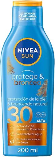 Nivea Sun Protects & Tans Solarmilch 200 ml