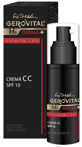 Gerovital H3 Derma+ Premium Care CC Cream SPF 10 30 ml