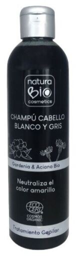NaturaBIO Cosmetics Shampoo f&uuml;r wei&szlig;es und graues Haar 250 ml