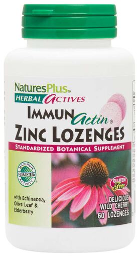 NaturesPlus ImmunActin Zink Lutschtabletten 60 Tabletten