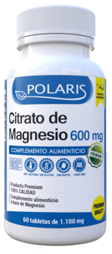 Polaris Magnesiumcitrat 600 mg 60 Tabletten