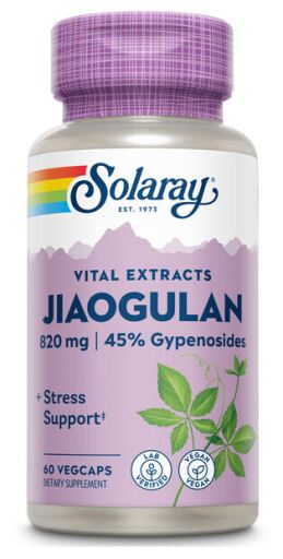 Solaray Jiaogulan-Wurzelextrakt 820 mg 60 Kapseln