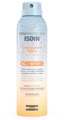 Transparentes Sonnenschutzspray f&uuml;r nasse Haut SPF 50+ 100 ml