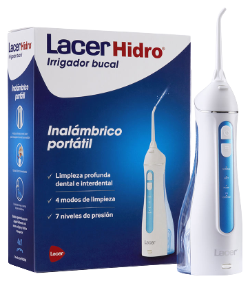 Lacer Tragbare kabellose Munddusche Hydro