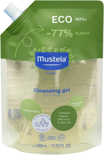 Mustela Eco-Refill Shampoo-Gel 400 ml