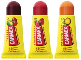 Carmex Minis feuchtigkeitsspendender Lippenbalsam LSF 15, 3 Einheiten