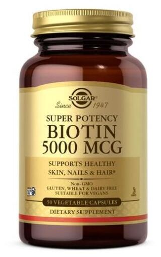 Solgar Biotin 5000 mg 100 Tabletten