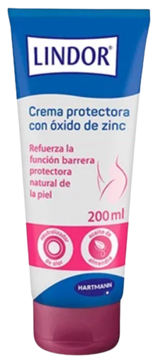 Lindor Schutzcreme mit Zinkoxid 200 ml