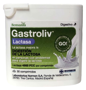 Normon Gastroliv Lactase 30 Tabletten