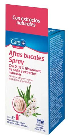 Care+ Aphten-Gelspray 15 ml