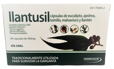 Homeosor Llantusil 350 mg 48 Kapseln