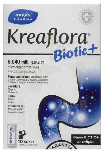 Mayla Pharma Kreaflora Biotic+ 10 Sticks