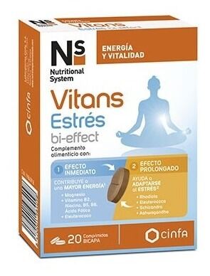 Ns Nutritional System Ns Vitans Stress Bi-Effekt 20 Kapseln