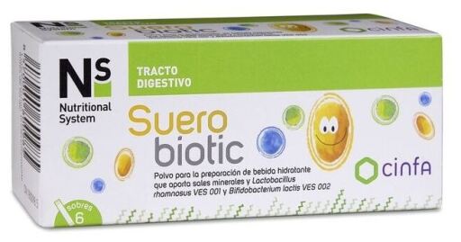 Ns Nutritional System NS Florabiotic Sueropro+ 6 Umschl&auml;ge