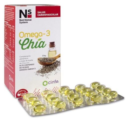 Ns Nutritional System NS Omega 3 Chia