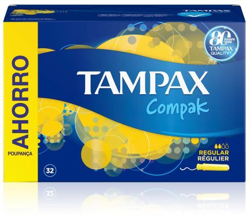 Tampax Compak Regular Tampons