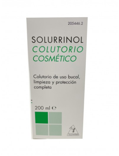 Teofarma Solurrinol Kosmetisches Mundwasser 200 ml
