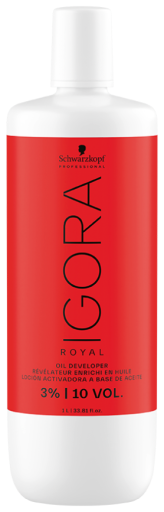 Schwarzkopf Professional Igora Royal &Ouml;lbasierte Aktivierungslotion 3% 10 Vol. 1000 ml