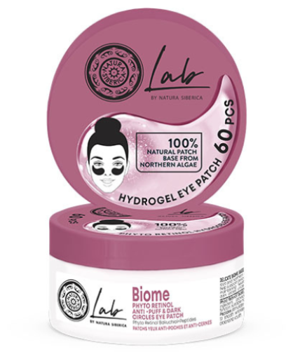 Natura Siberica Lab Biome Phyto-Retinol-Pflaster gegen Augenringe, 60 Einheiten