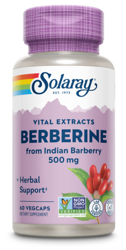 Solaray Super Berberin 500 mg 60 Kapseln