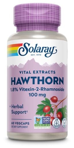 Solaray Wei&szlig;dornextrakt 100 mg 60 Kapseln