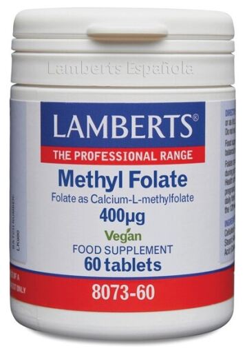 Lamberts Methylfolat 400 mg 60 Tabletten