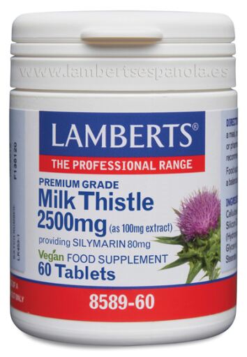 Lamberts Mariendistel 2500 mg 60 Kapseln