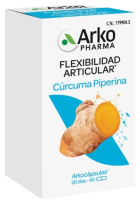 Arkoc&aacute;psulas Kurkuma Bio 80 Kapseln