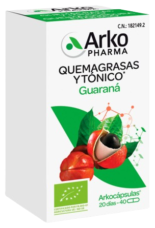 Arkopharma Arkoc&aacute;psulas Guarana Bio 40 Kapseln