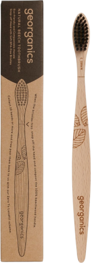 Zahnb&uuml;rste aus weichem Buchenholz