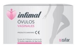 Isifar Intima Vaginal Ovules 10 Einheiten