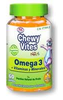 Chewy Vites Omega 3 Kids 60 Einheiten