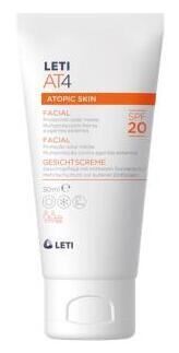 Leti At4 Atopische Haut Gesichtscreme LSF 20 50 ml