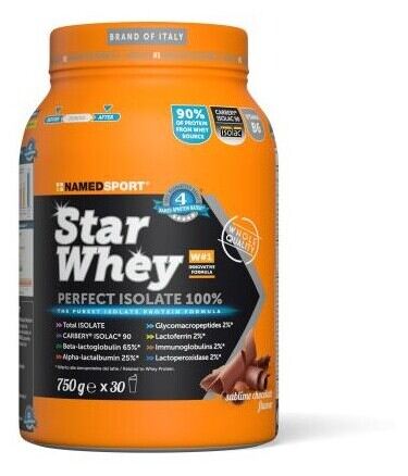 Named Sport Star Whey Isolate Sublime Schokolade 750 gr