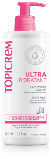 Topicrem Ultra feuchtigkeitsspendende K&ouml;rpermilch 500 ml