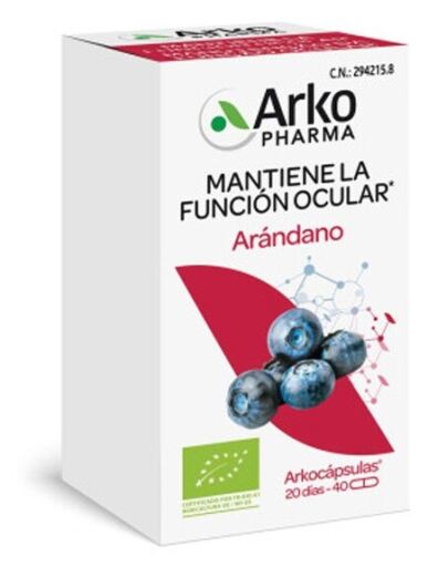 Arkopharma ArkoCapsules Blaubeere 40 Kapseln