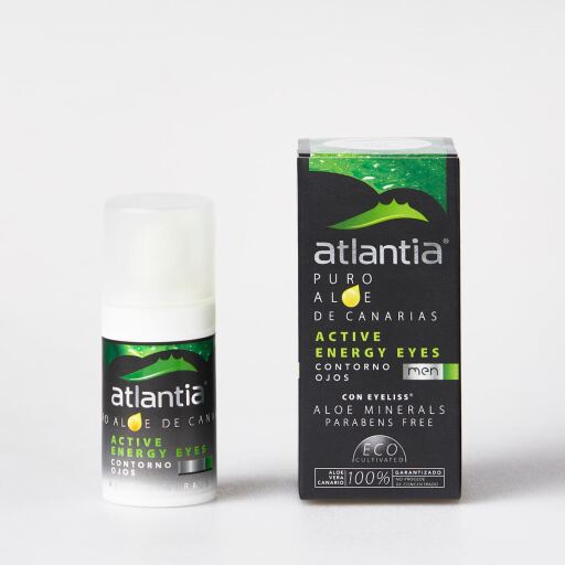 Atlantia Aloe Active Energy Augenpflege f&uuml;r M&auml;nner, 30 ml