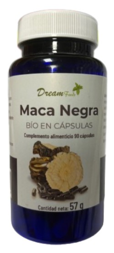 Dream Foods Schwarzes Maca 90 Kapseln