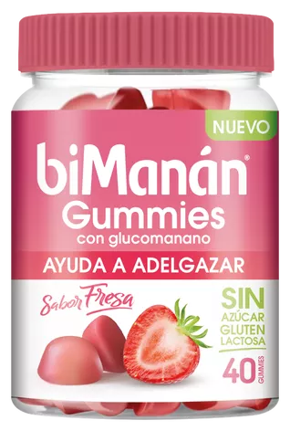 biMan&aacute;n Gummib&auml;rchen mit Glucomannan 40 Gummib&auml;rchen