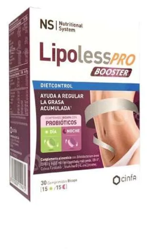 Ns Nutritional System Dietcontrol Lipoless Pro Booster 30 Tabletten