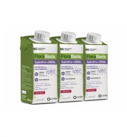 Ns Nutritional System Florabiotic Sueropro+ S Erdbeere 3 x 200 ml