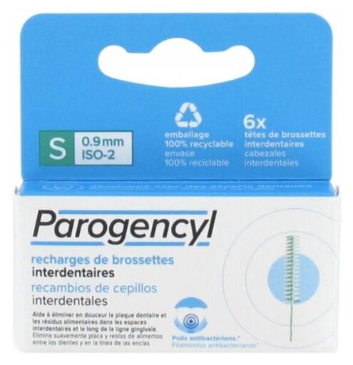 Interdentalb&uuml;rsten-Nachf&uuml;llpackung 6 Einheiten