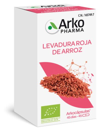 Arkopharma Arkocaps Roter Hefereis 45 Kapseln