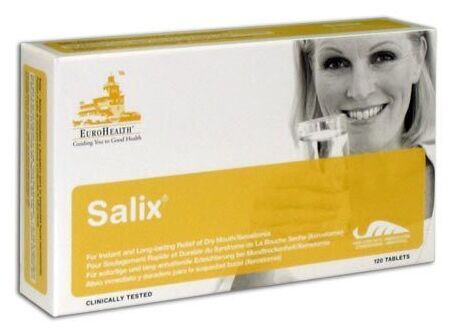 EuroHealth Salix gegen Mundtrockenheit 120 Kapseln