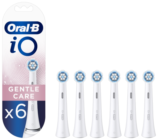 Oral-B Gentle Care iO Ersatzk&ouml;pfe 6 Einheiten